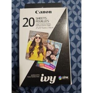 Canon ZINK Glossy Photo Paper - 20 pcs